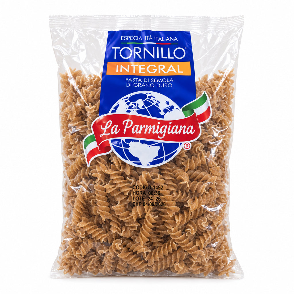 PASTA TORNILLO INTEGRAL LA PARMIGIANA 454GR