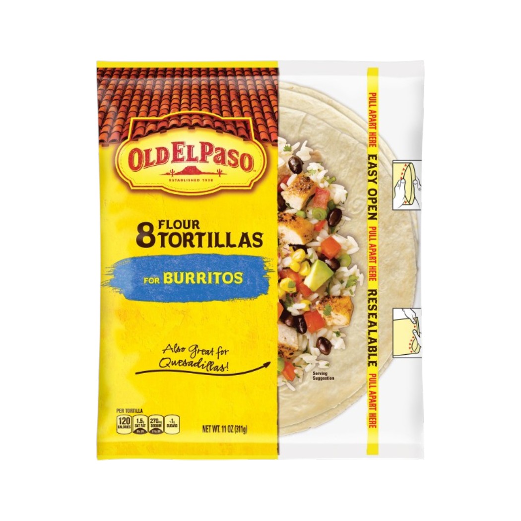 TORTILLA DE HARINA EL PASO 11OZ