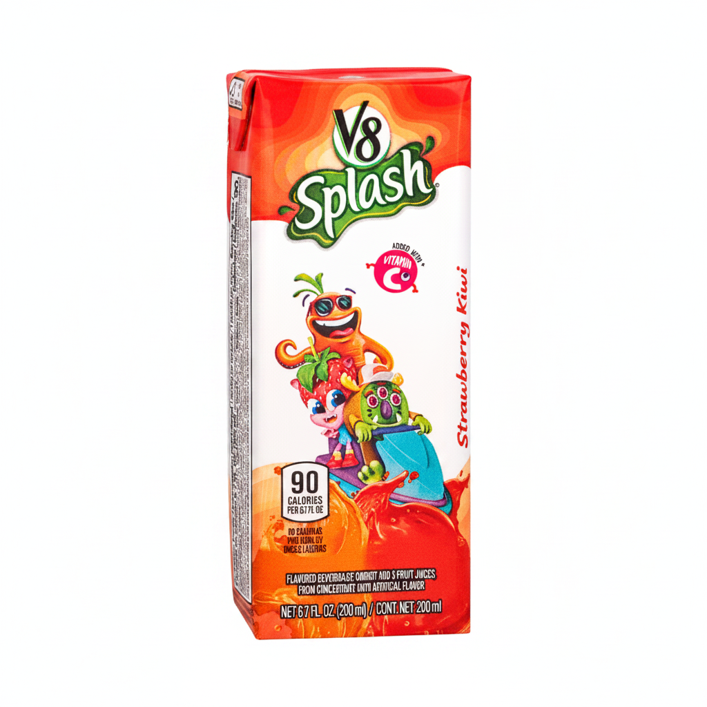 V8 SPLASH FRESA KIWI 200ML