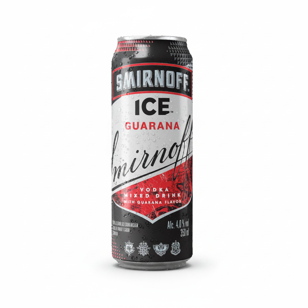 VODKA SMIRNOFF ICE GUARANA 350ML