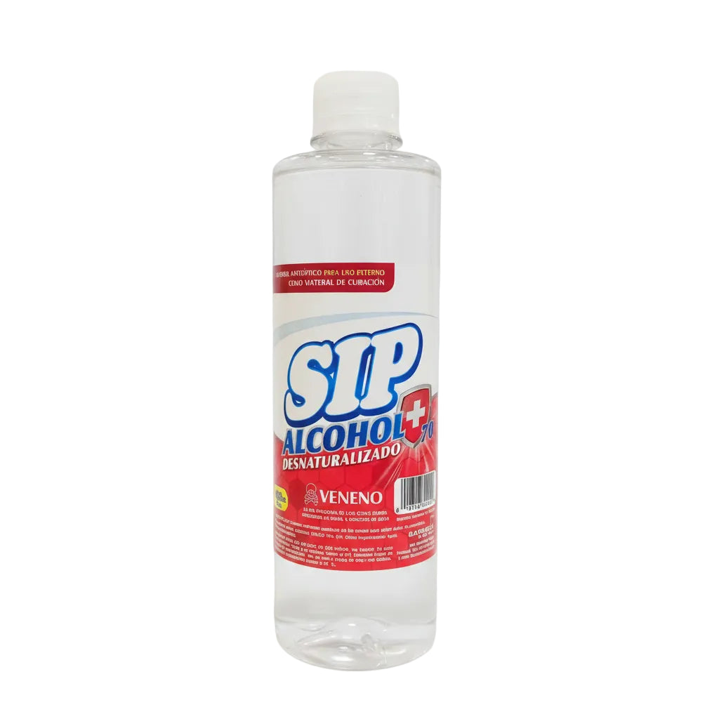 ALCOHOL DESNATURALIZADO SIP 480ML