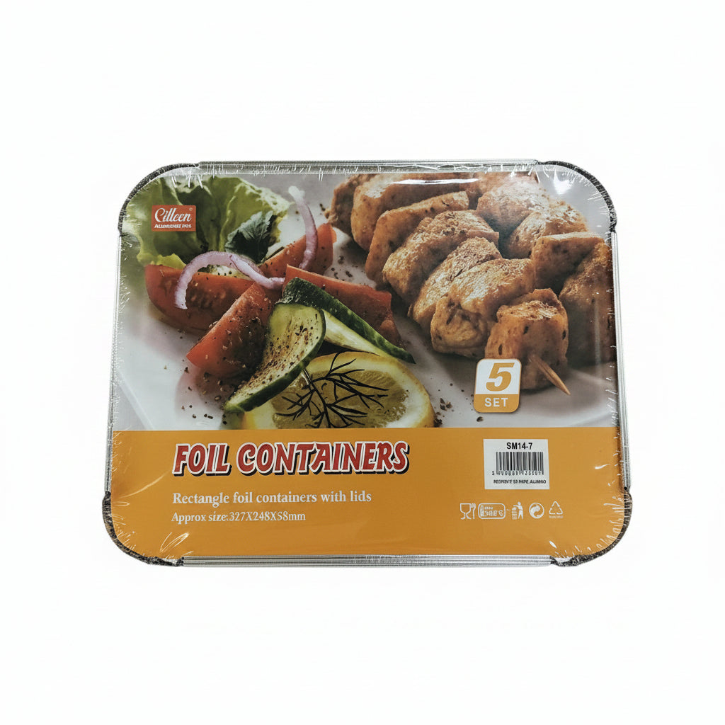 BANDEJA DE ALUMINIO 237X248X58MM