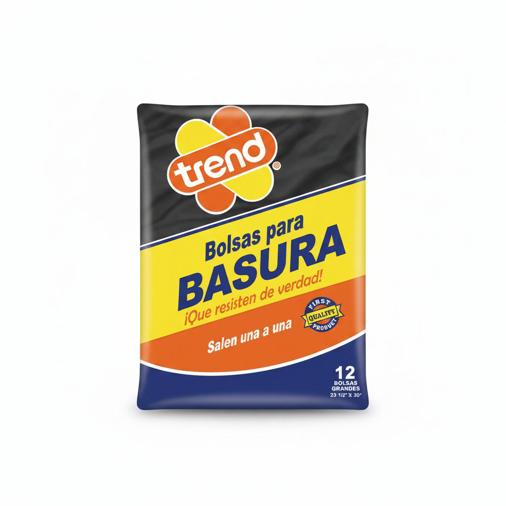 BOLSA DE BASURA GRANDES 23.5X30 TREND