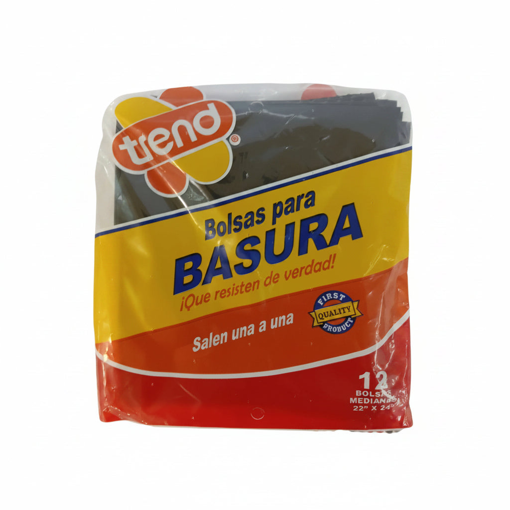 BOLSA DE BASURA MEDIANA 22X25 TREND