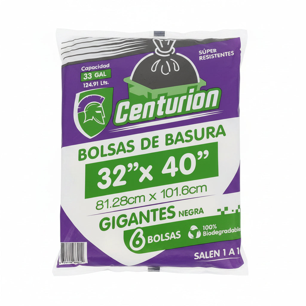 BOLSA DE BASURA ECONOMICA 32X40 GIGANTE