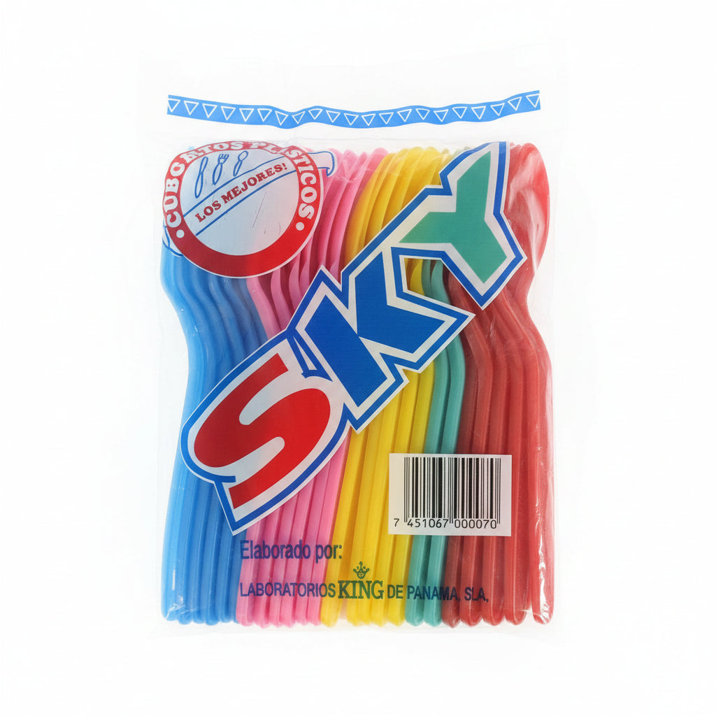 CUCHARAS ARROCERAS DE COLORES 24U