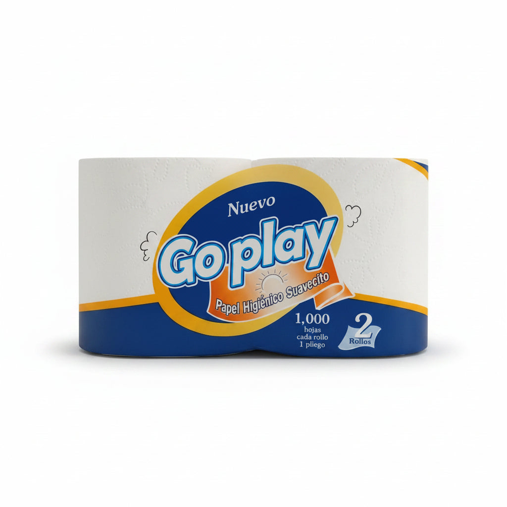 PAPEL HIGIÉNICO 2 ROLLOS 1000H