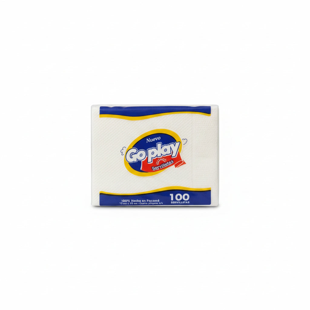 SERVILLETAS 10X10CM COCKTAIL GOPLAY 100U