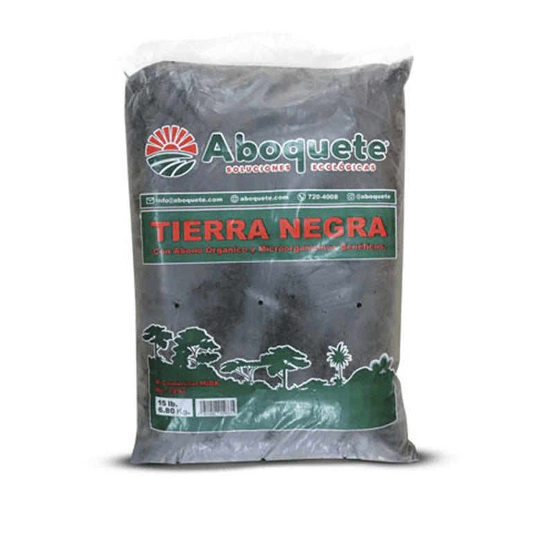 TIERRA NEGRA ABONADA ABOQUETE 15LB