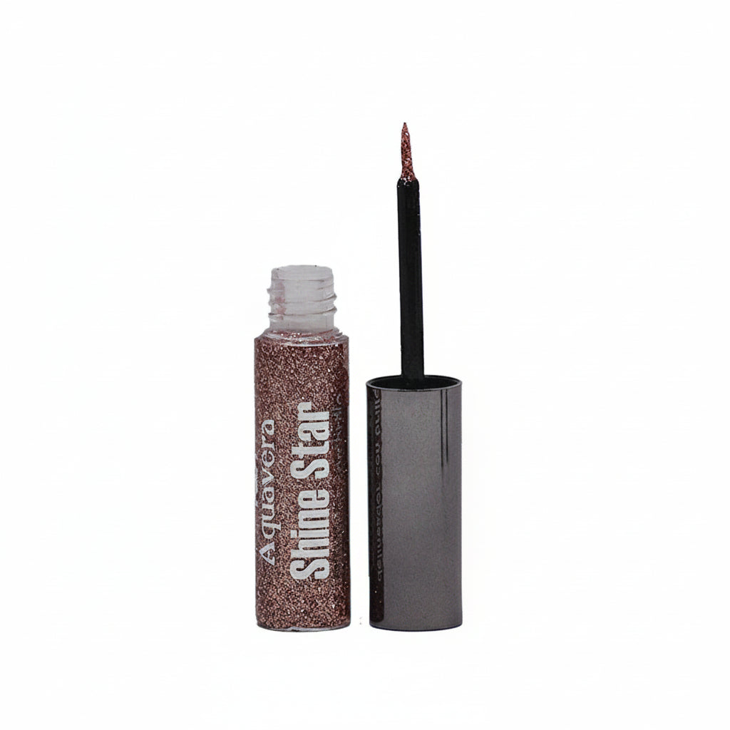 DELINEADOR DE GLITTER ROSE GOLD AQUAVERA