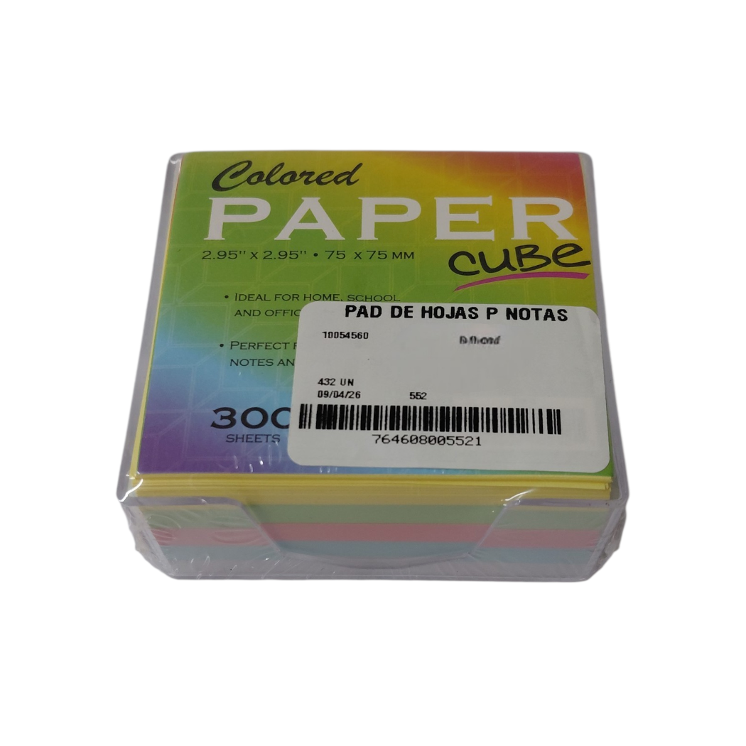 BLOQUE PAD PARA NOTAS