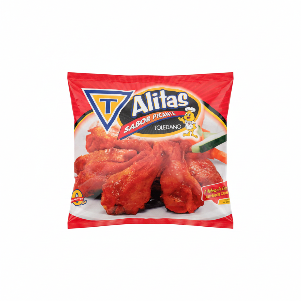 ALITAS SABOR PICANTE TOLEDANO 397GR