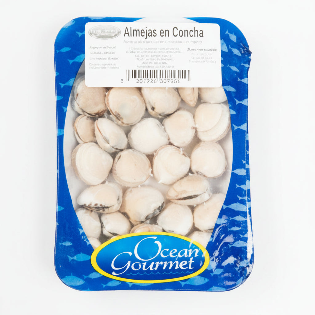 ALMEJAS CON CONCHA EN BANDEJA 300GR