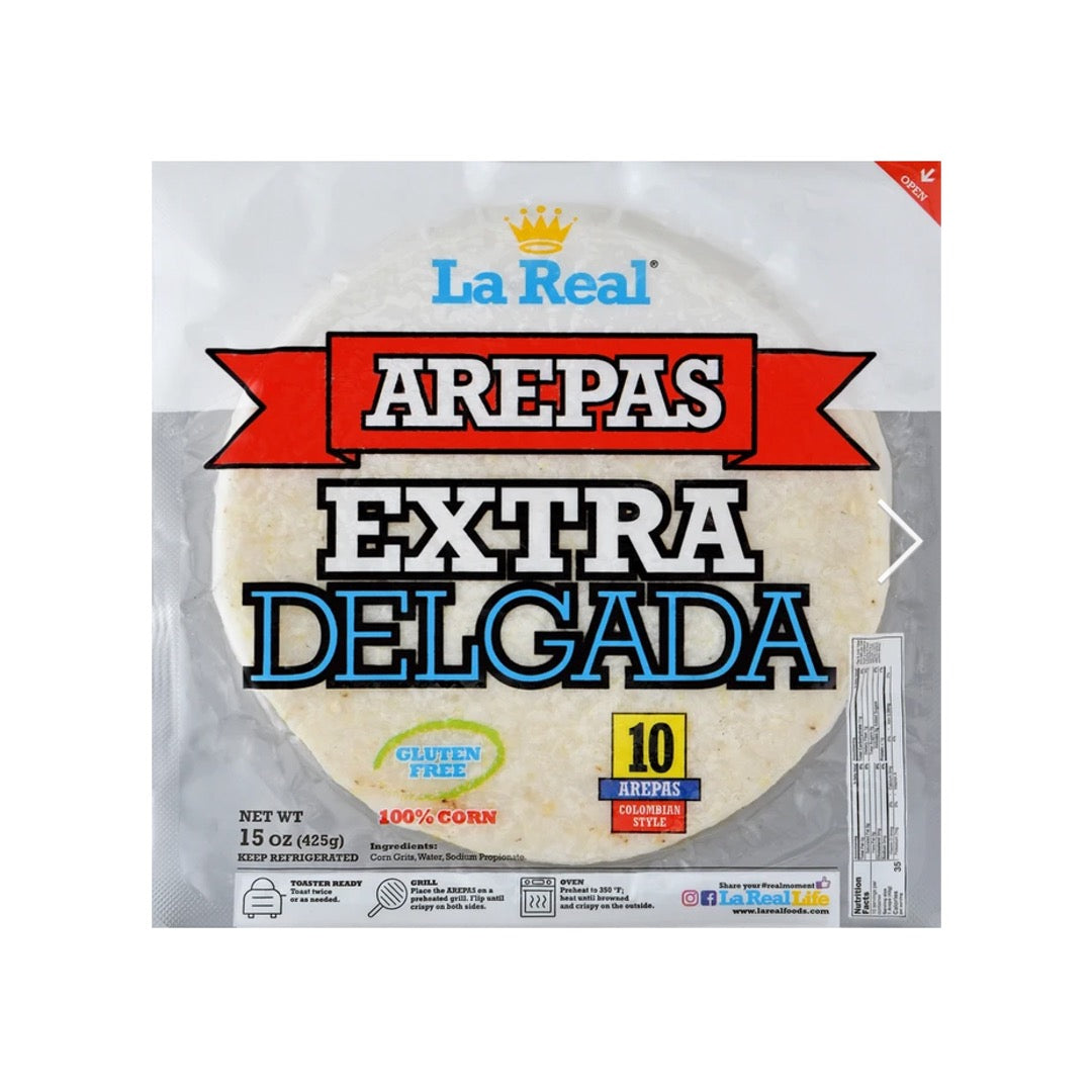 AREPA EXTRA DELGADA 15OZ