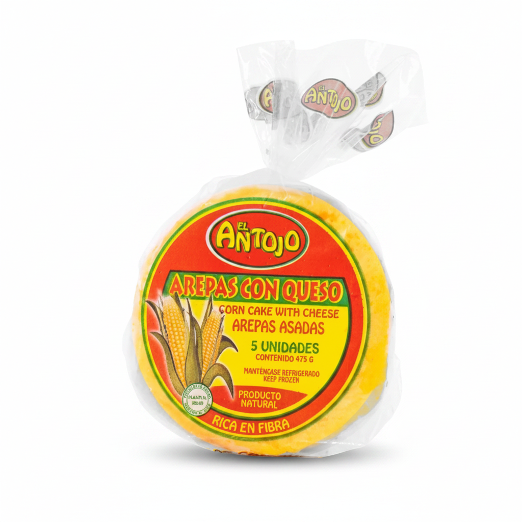 AREPAS CON QUESO EL ANTOJO 5U