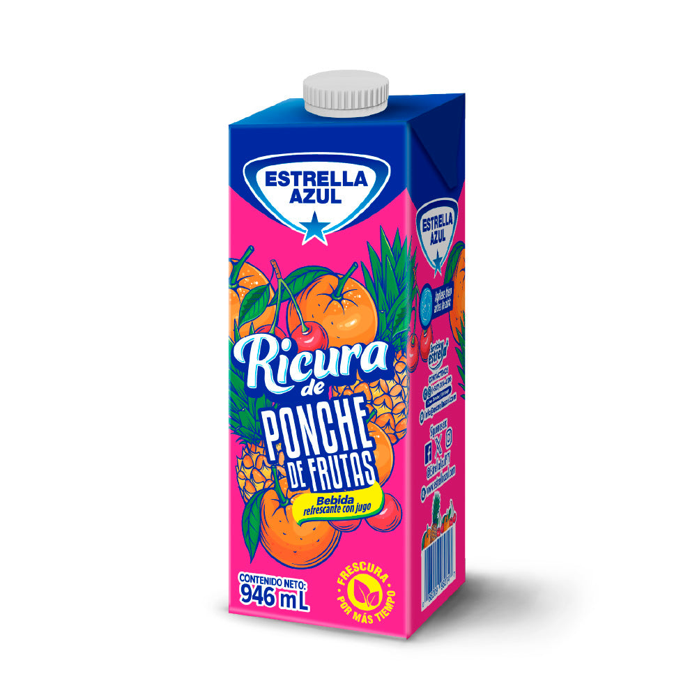 BEBIDA PONCHE FRUTA 946ML