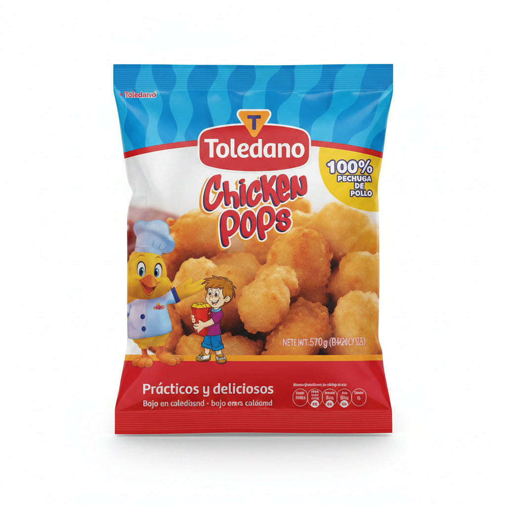 CHICKEN POPS TOLEDANO 130GR