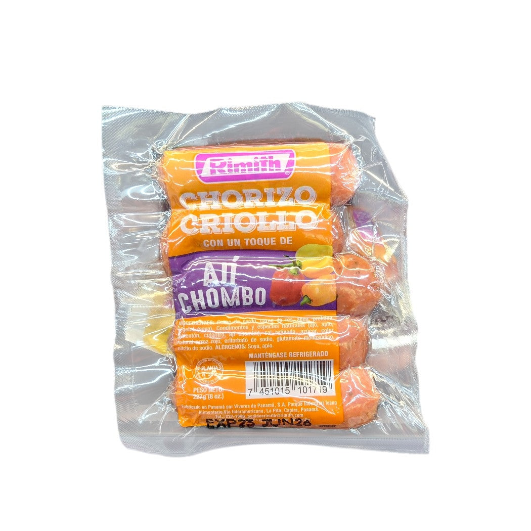 CHORIZO CRIOLLO CON AJI CHOMBO 227GR
