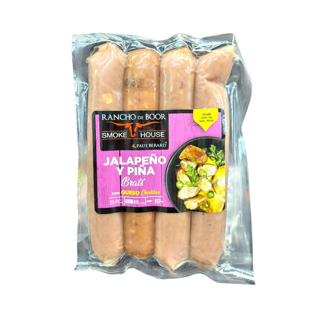 CHORIZO JAPEÑO PIÑA RANCHO BOOR 400GR