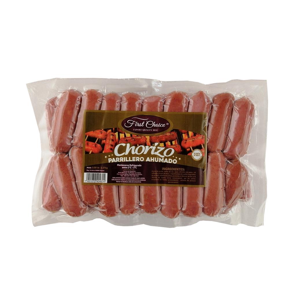 CHORIZO PARRILLERO AHUMADO FRIST CHOICE 2.27KG