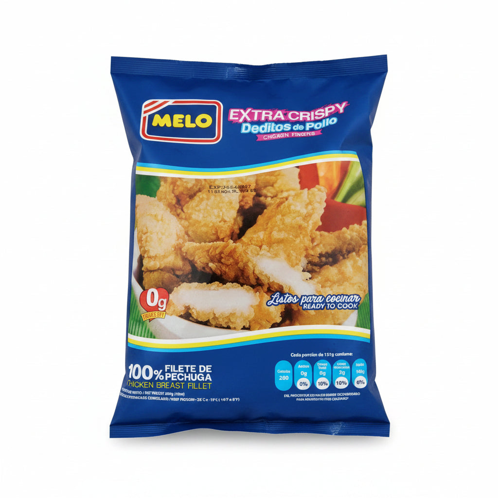 DEDITOS DE POLLO MELO XTRA CRISPY 454GR