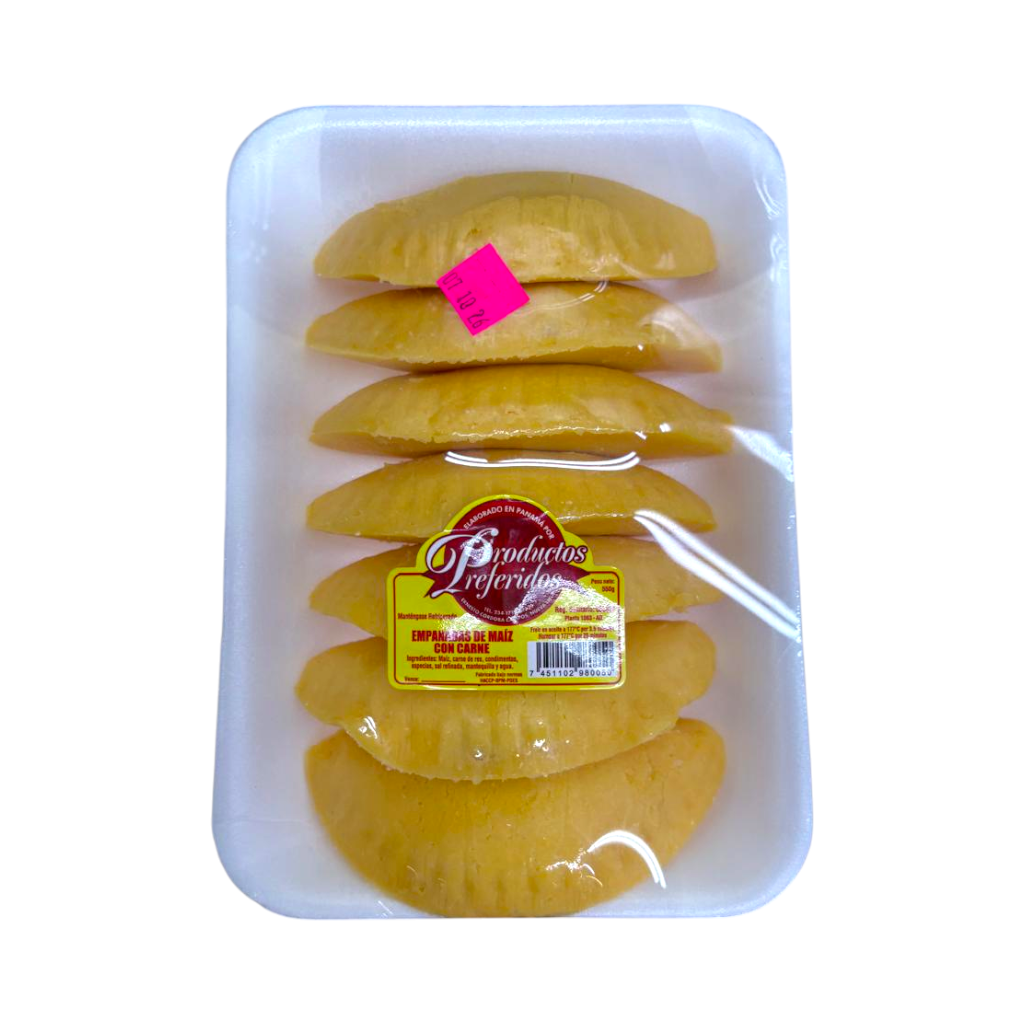 EMPANADA MAIZ CON CARNE 550GR