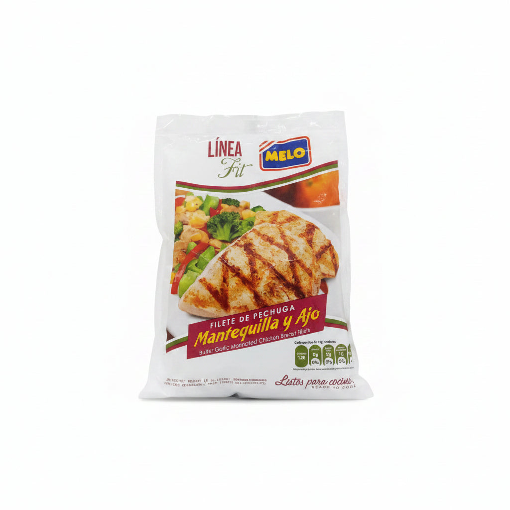FILETE PECHUGA MANTEQUILLA Y AJO MELO 454GR
