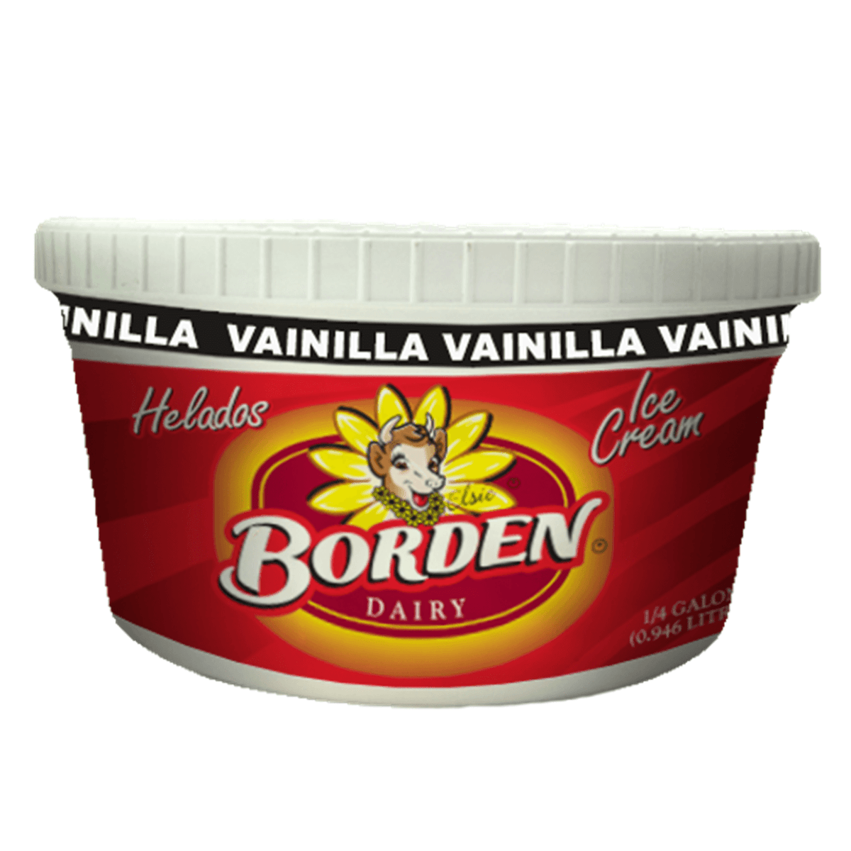 HELADO BORDEN VAINILLA 1/4GL