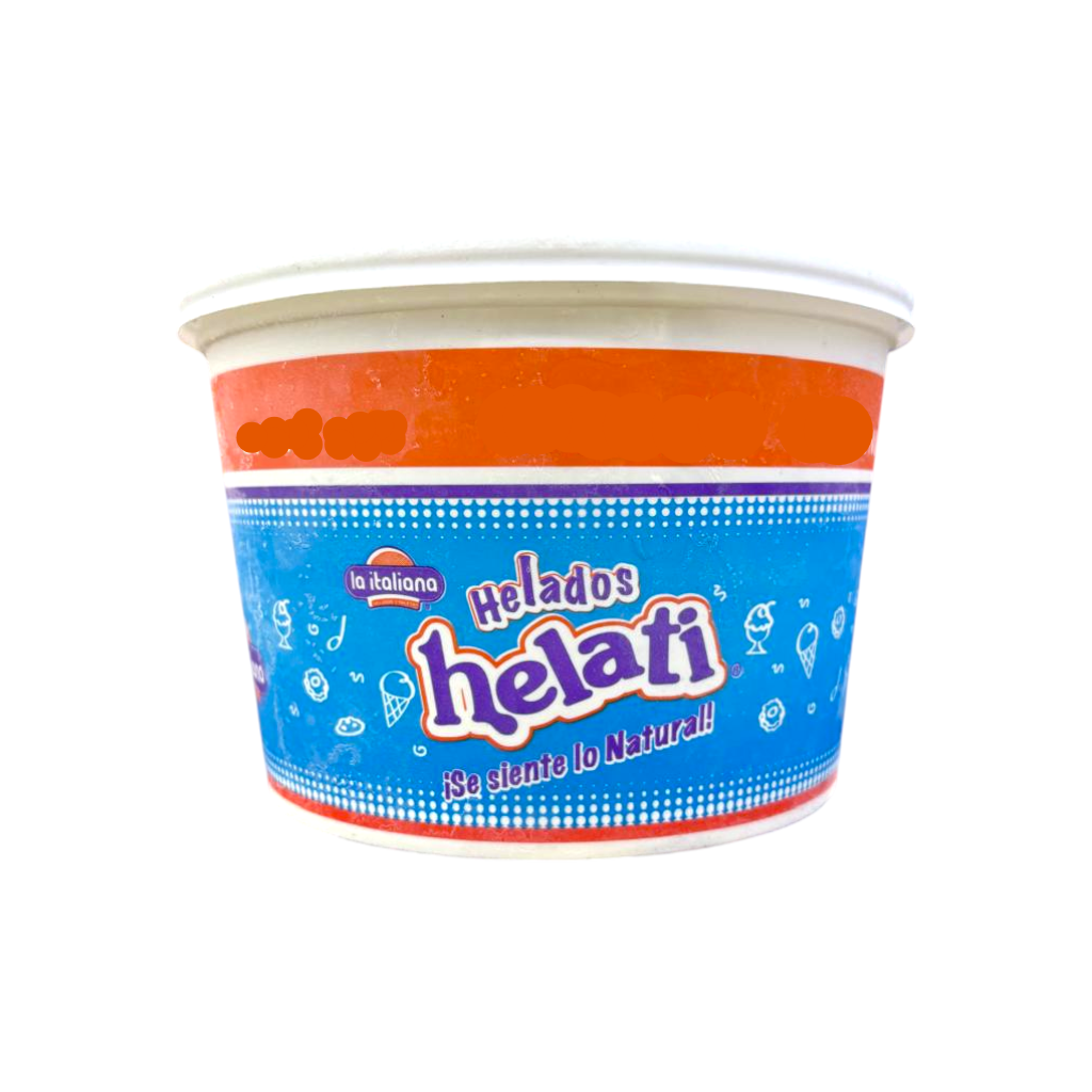 HELADO DE NAPOLITANO EN ENVASE 1/2GL