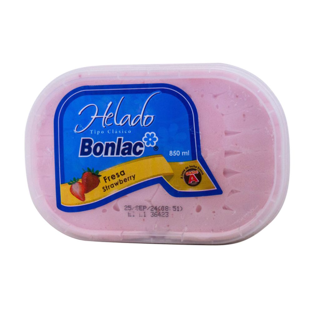 HELADO FRESA BONLAC 850ML