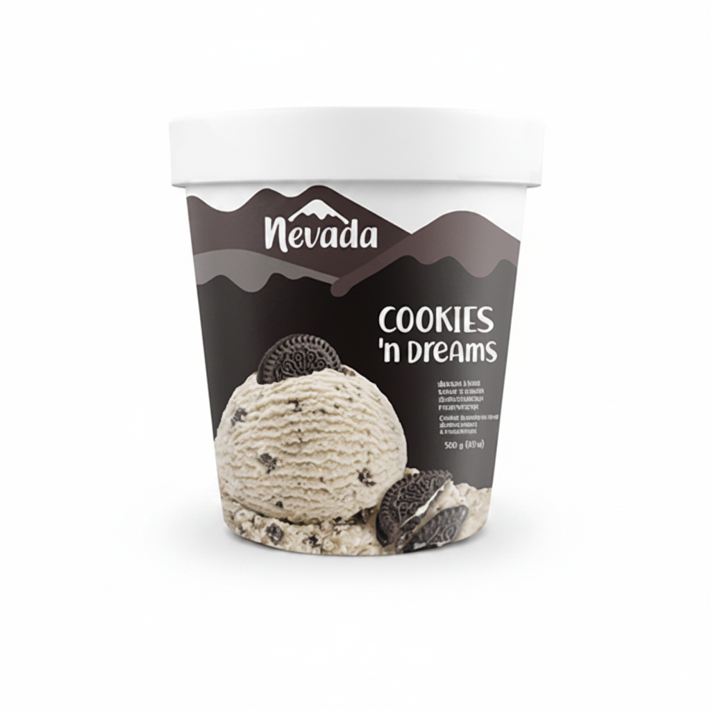 HELADO GALLETA NEVADA 1/2GL