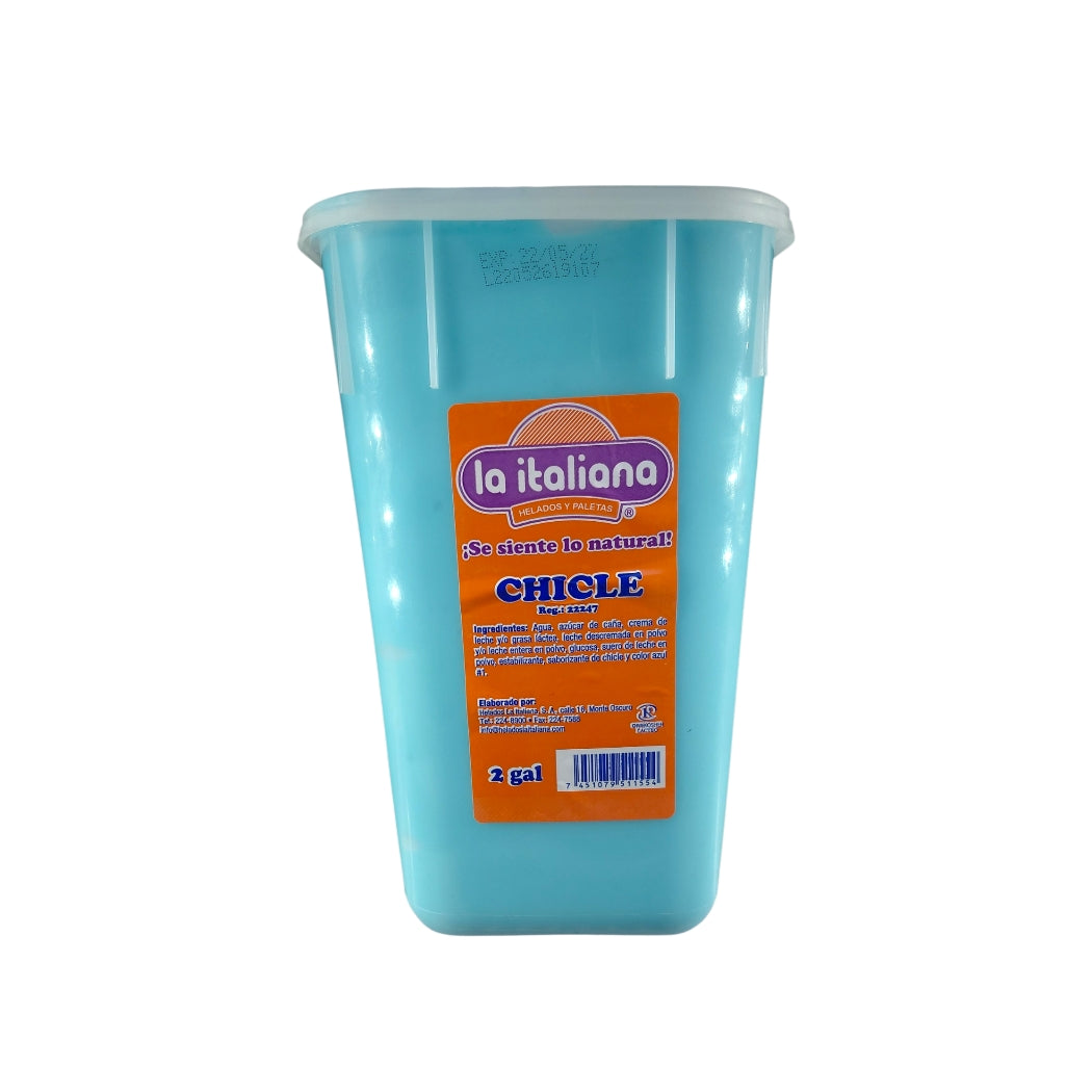HELADO LA ITALIANA CHICLE 2GL