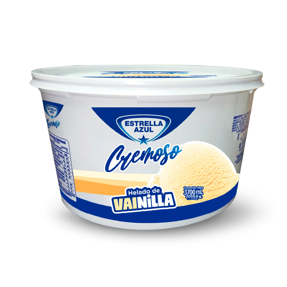 HELADO VAINILLA ESTRELLA AZUL 3700ML