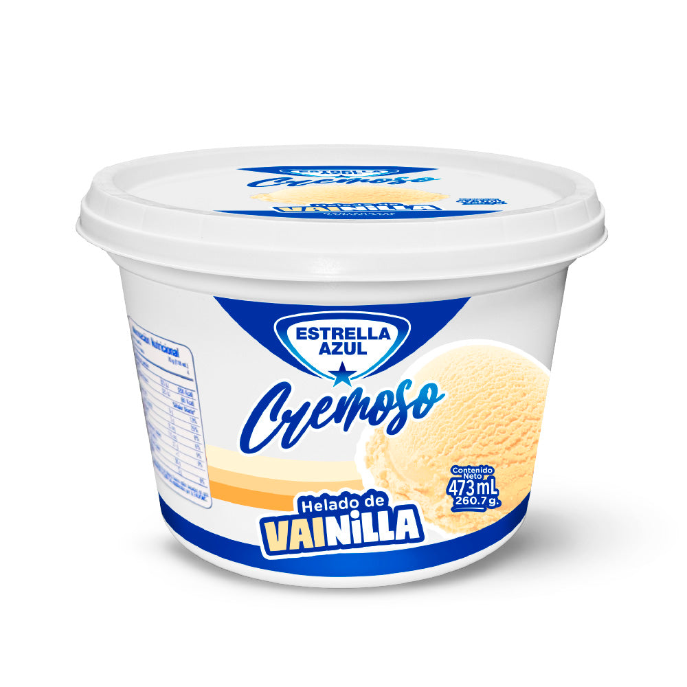 HELADO VAINILLA ESTRELLA AZUL 473ML