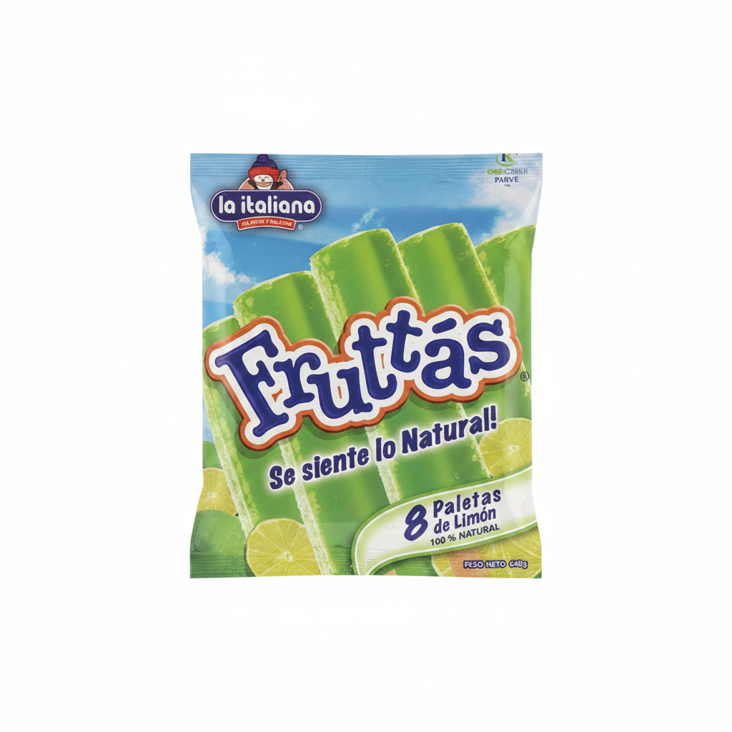 PALETAS DE LIMON LA ITALIANA 8U