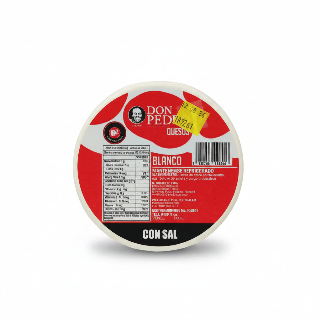 QUESO BLANCO CON SAL DON PEDRO 9OZ