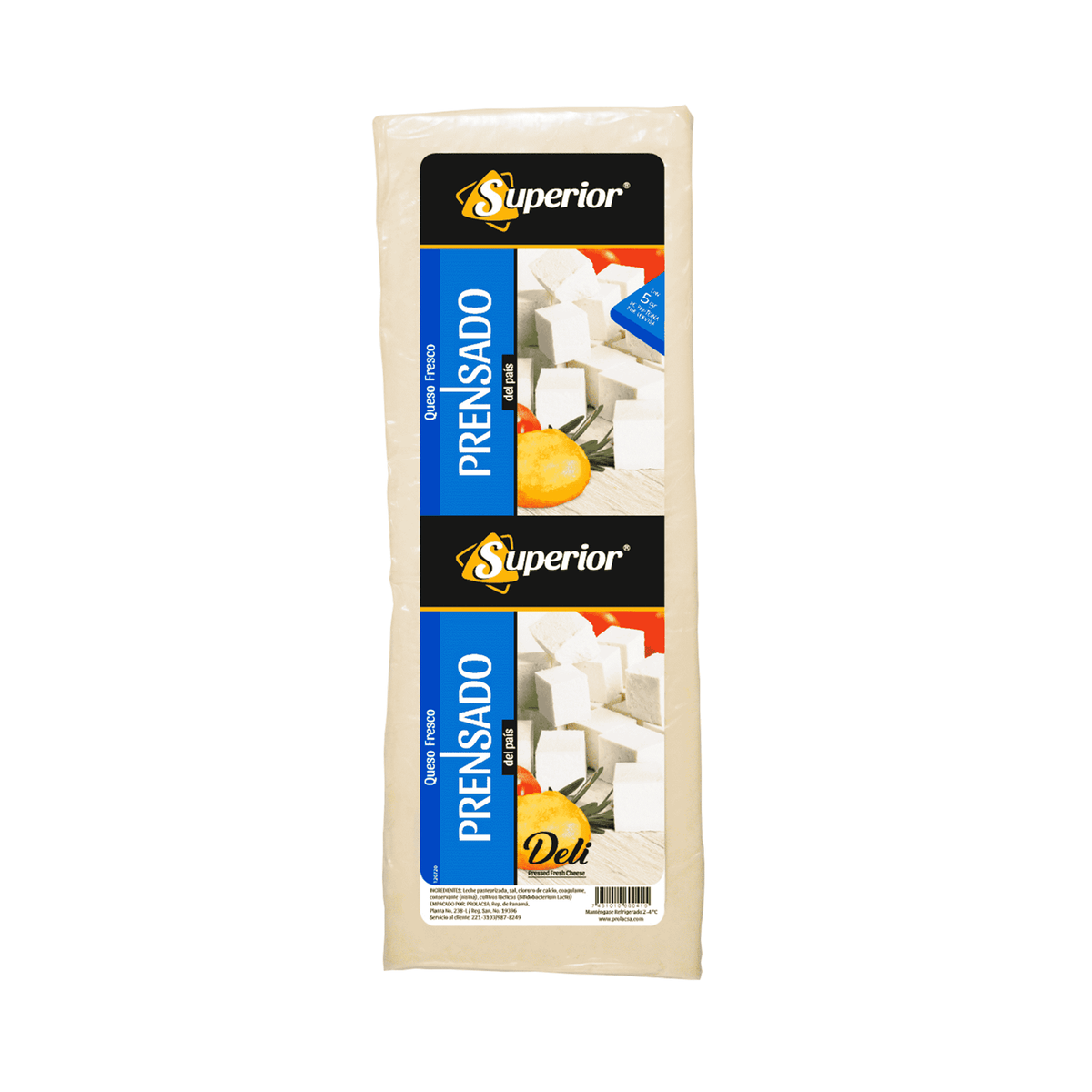 QUESO BLANCO PRENSADO SUPERIOR POR KG