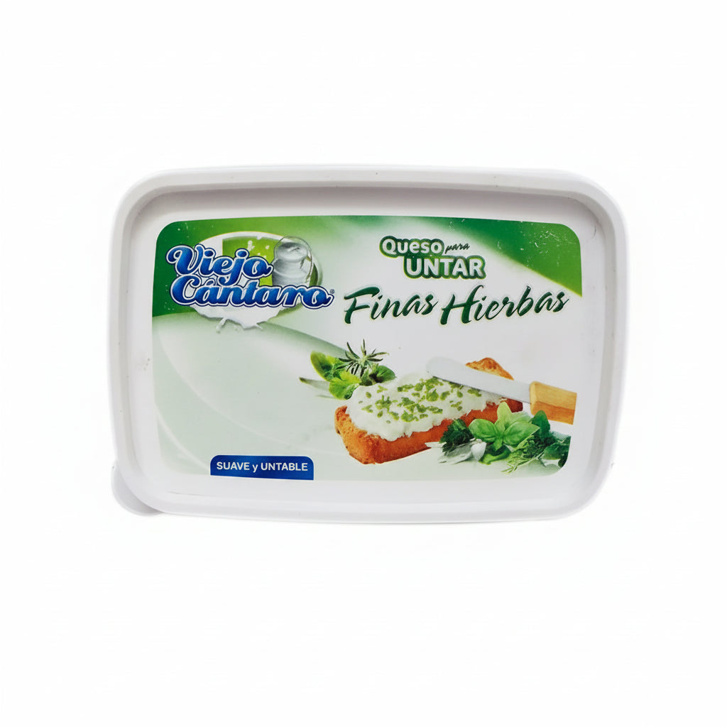 QUESO CREMA FINAS HIERBAS VIEJO CANTARO
