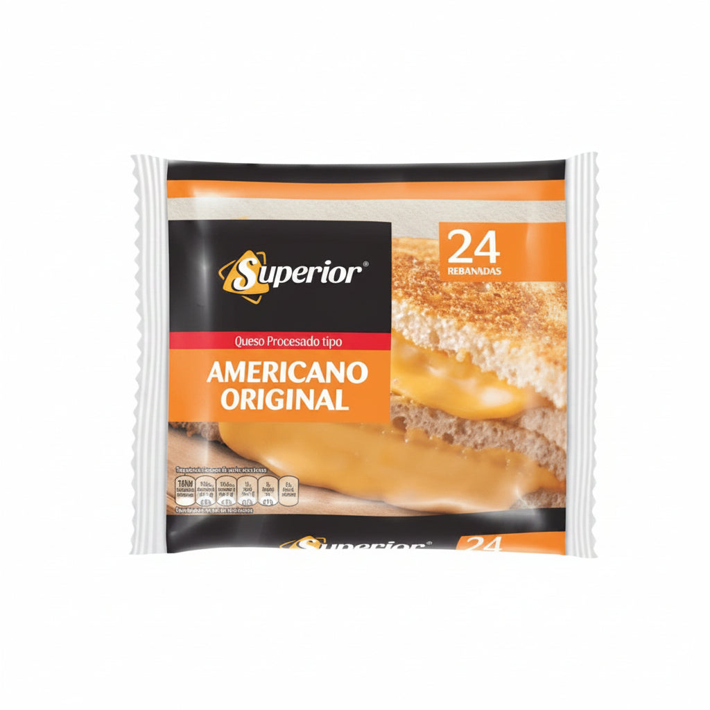 QUESO SUPERIOR AMERICANO 360GR