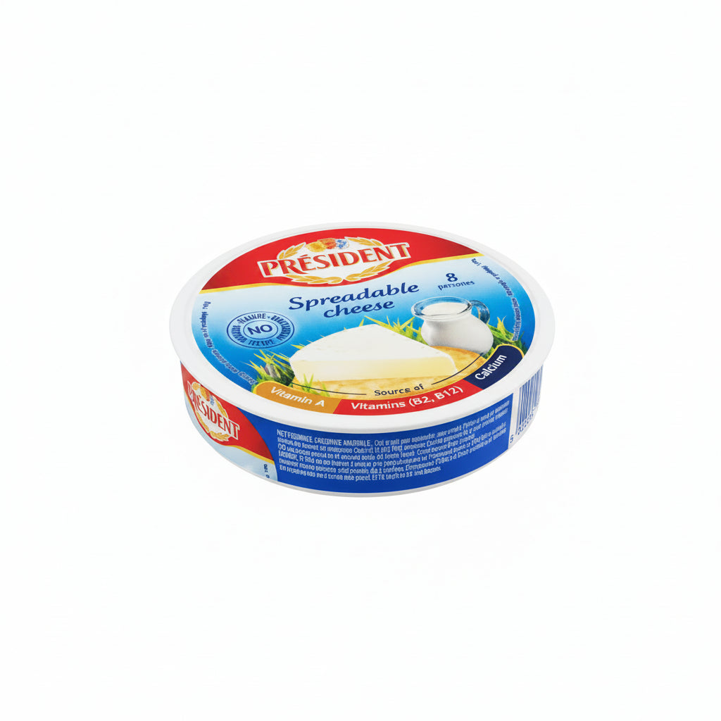 QUESOS 8 PROCIONES NATURAL PRESIDENTE 140GR