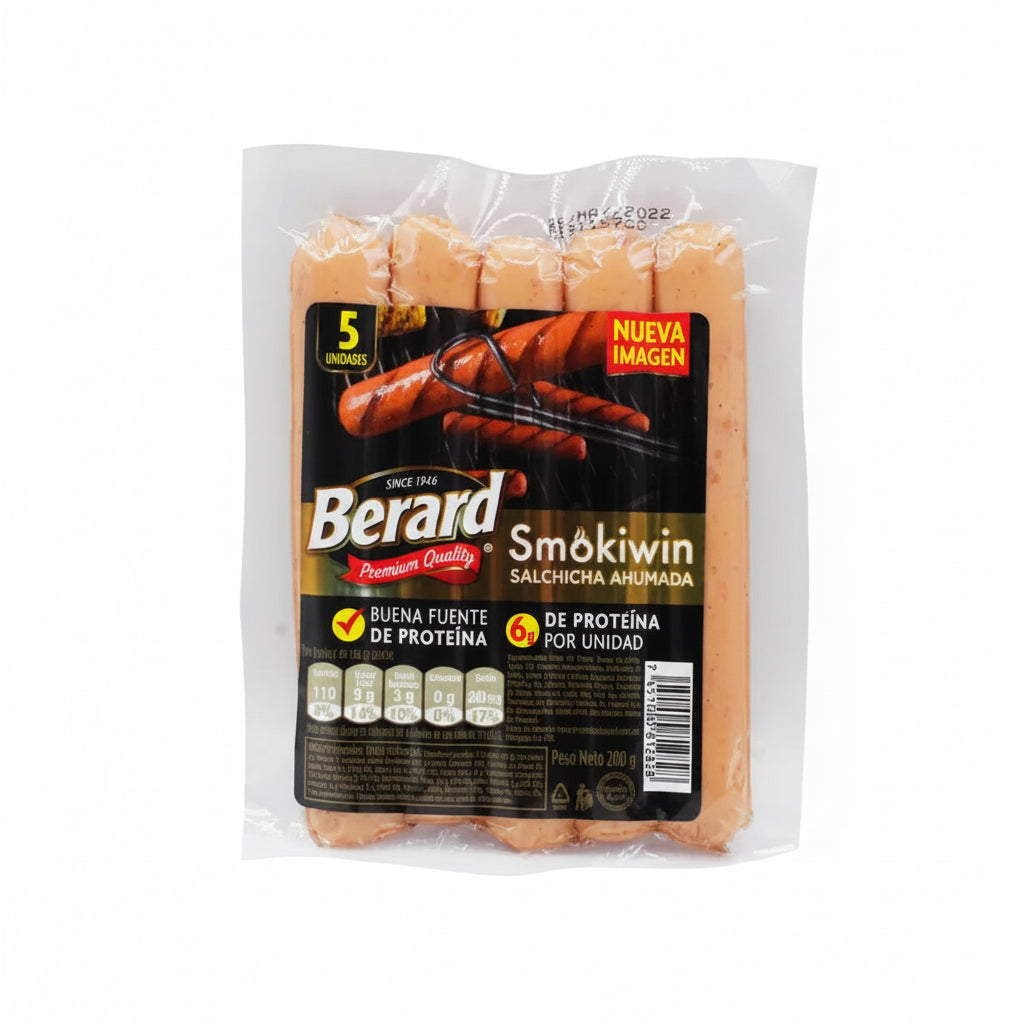 SALCHICHA AHUMADA SMOKIWIN BERARD 200GR