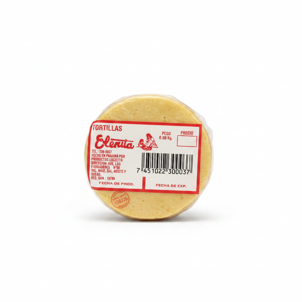 TORTILLA DOBLE MAIZ ELENITA 20U