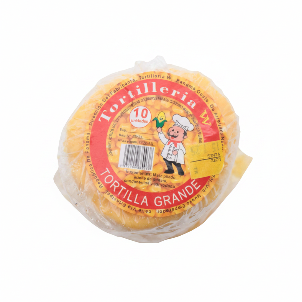TORTILLAS GRANDES DE MAIZ TORTILLA 680GR