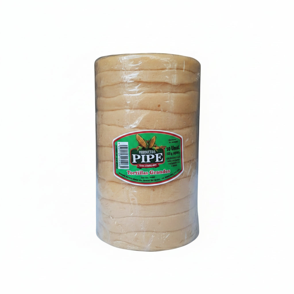 TORTILLAS GRANDES PIPE 454GR