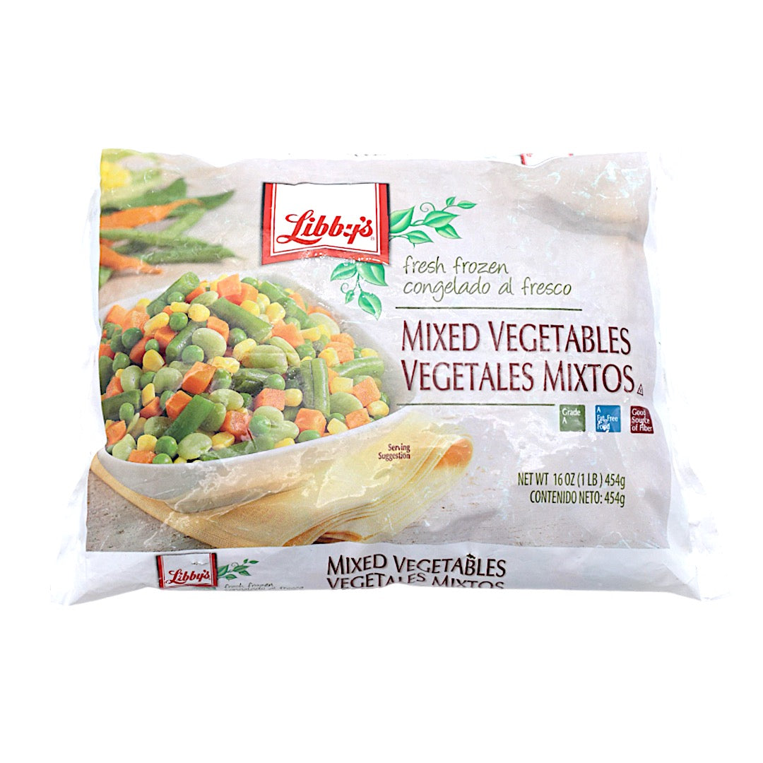 VEGETALES MIXTOS CONGELADO LIBBYS 1LB