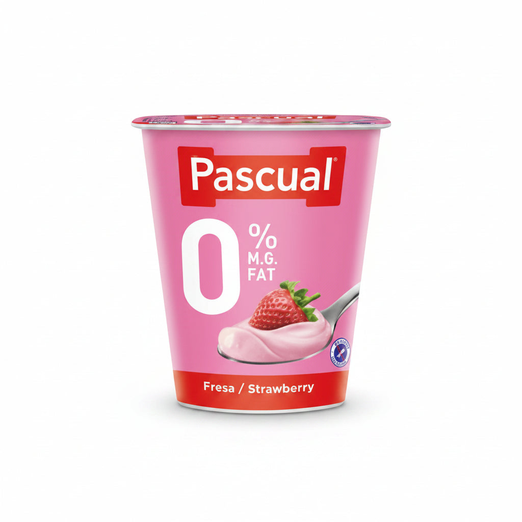 YOGURT FRESA 0 GRASA PASCUAL 125GR