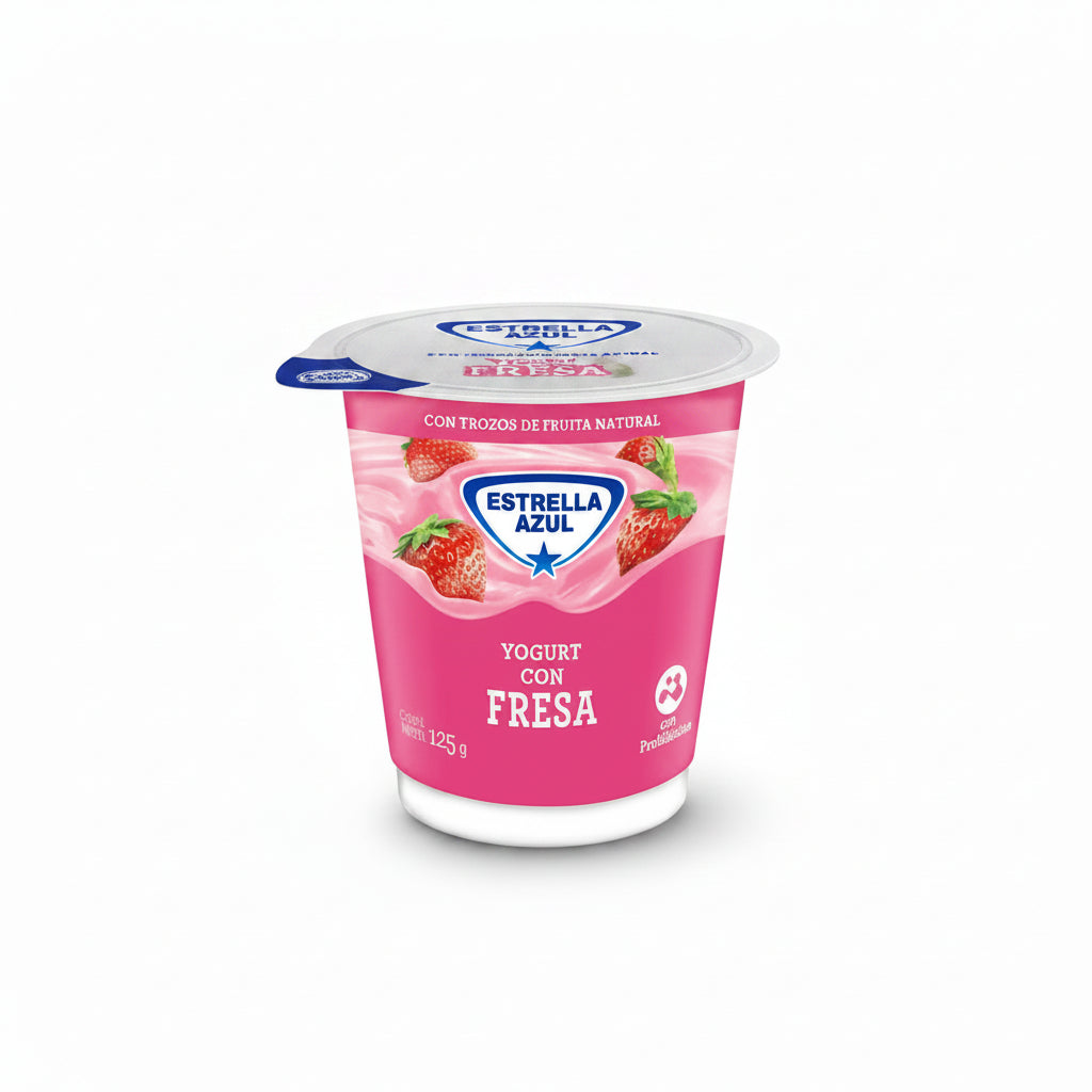 YOGURT FRESA ESTRELLA AZUL 475GR
