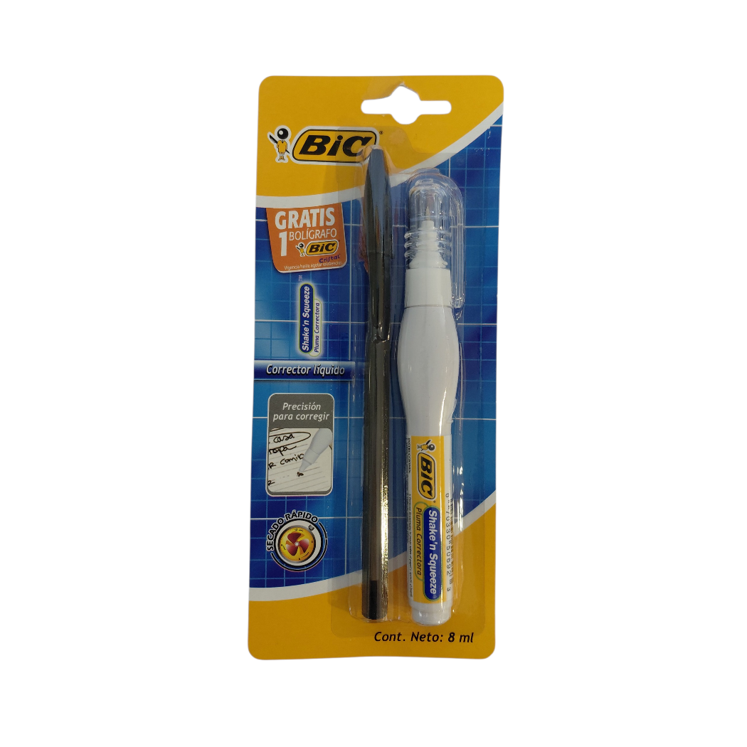 CORRECTOR/PLUMA DUO BIC