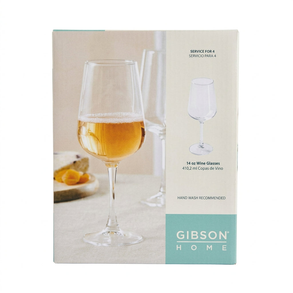 COPAS PARA VINO DE VIDRIO GIBSON HOME