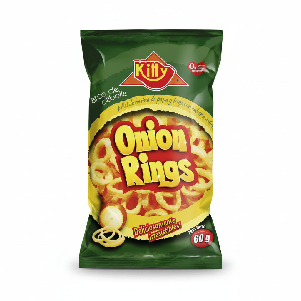 AROS DE CEBOLLA KITTY 60GR